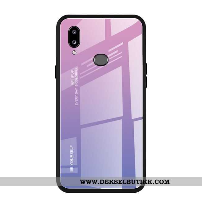 Etui Samsung Galaxy A10s Beskyttelse Gradient Anti-fall Stjernene Lilla, Deksel Samsung Galaxy A10s 