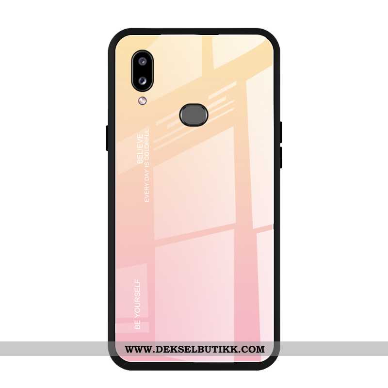 Etui Samsung Galaxy A10s Beskyttelse Gradient Anti-fall Stjernene Lilla, Deksel Samsung Galaxy A10s 