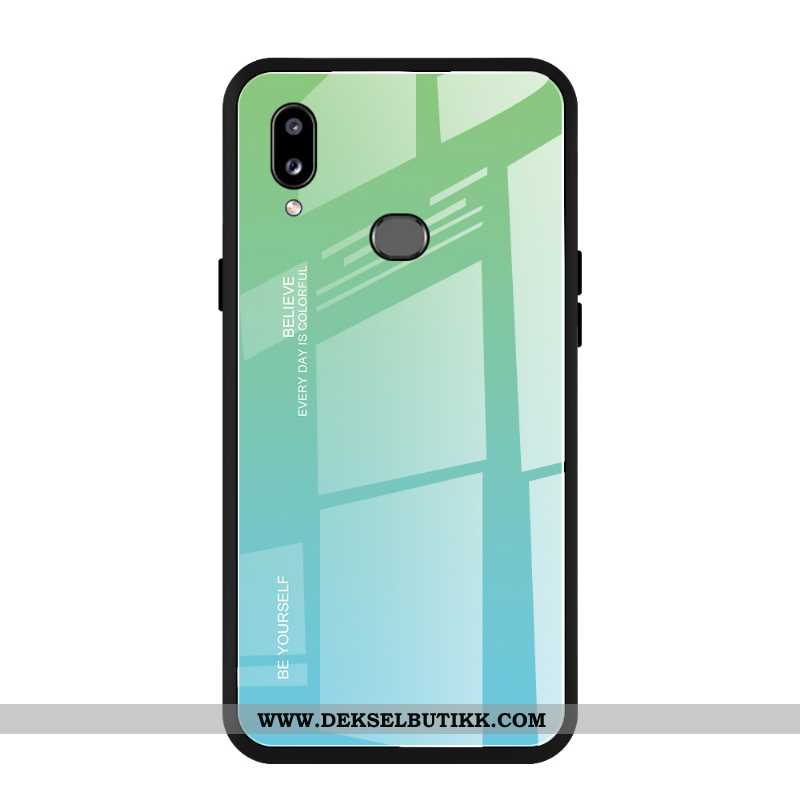 Etui Samsung Galaxy A10s Beskyttelse Gradient Anti-fall Stjernene Lilla, Deksel Samsung Galaxy A10s 