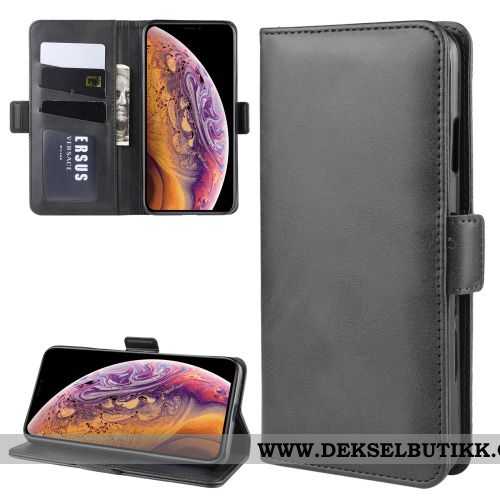 Etui Samsung Galaxy A20e Beskyttelse Spenne Folio Kort Gul, Deksel Samsung Galaxy A20e Skinndeksel B