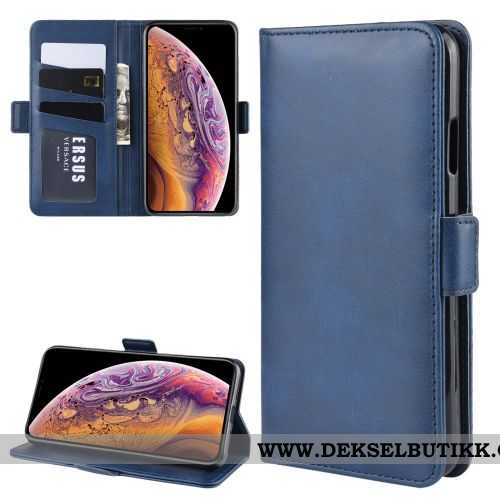 Etui Samsung Galaxy A20e Beskyttelse Spenne Folio Kort Gul, Deksel Samsung Galaxy A20e Skinndeksel B