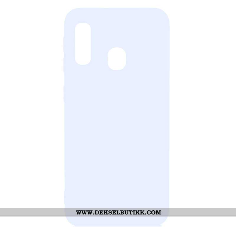 Etui Samsung Galaxy A20e Cartoon Mobiltelefon Konfekter Blå, Deksel Samsung Galaxy A20e Hengende Orn