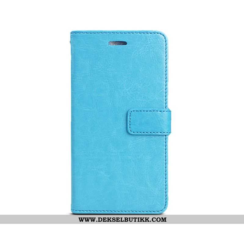 Etui Samsung Galaxy A20e Lommebok Business Beskyttelse Clamshell Rød, Deksel Samsung Galaxy A20e Ski