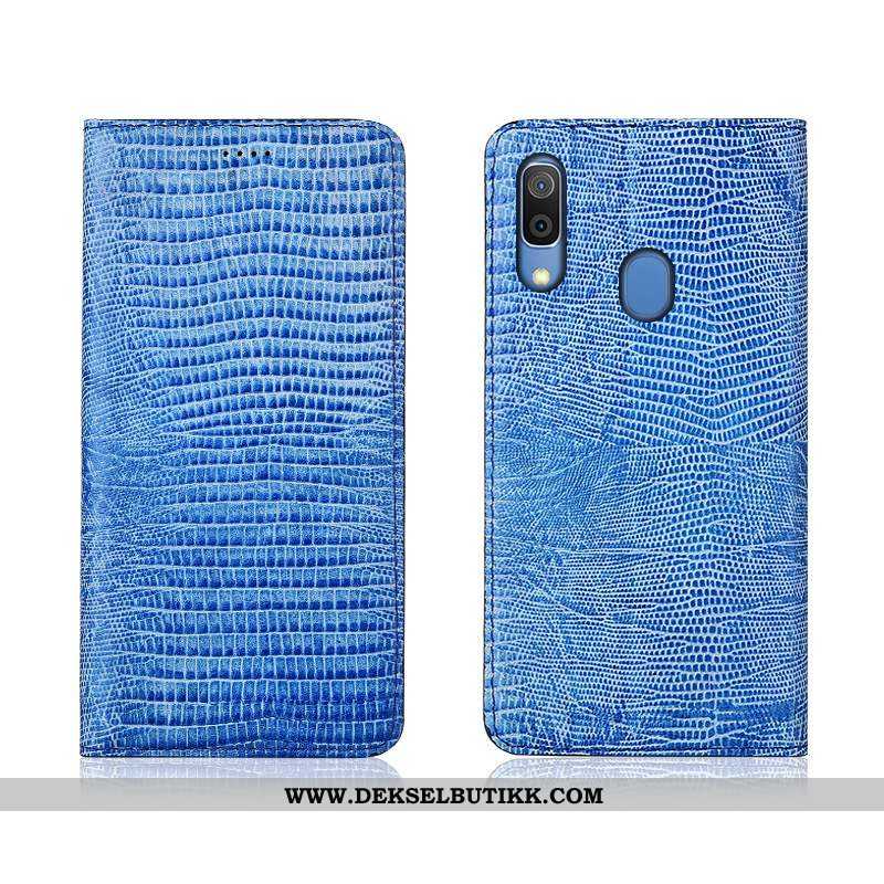 Etui Samsung Galaxy A20e Silikon Mobiltelefon Clamshell Brun, Deksel Samsung Galaxy A20e Beskyttelse