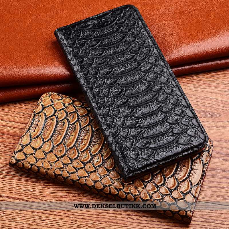 Etui Samsung Galaxy A20s Beskyttelse Nubuck Folio Mobiltelefon Svart, Deksel Samsung Galaxy A20s Ski