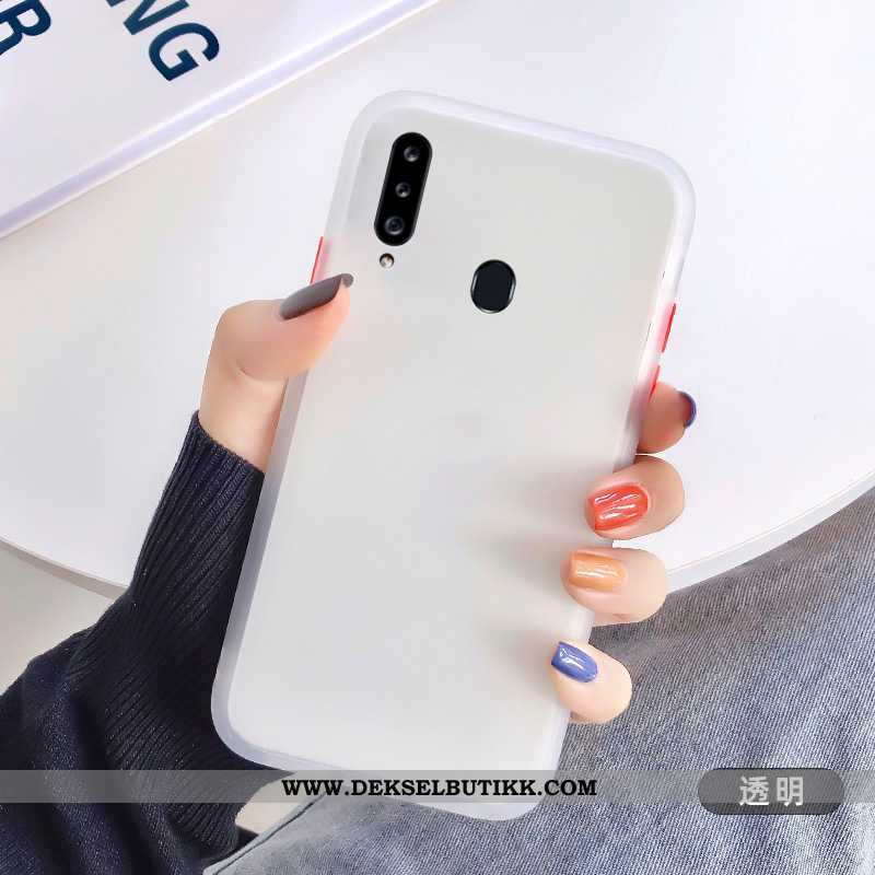 Etui Samsung Galaxy A20s Silikon Trend Nye Grønn, Deksel Samsung Galaxy A20s Nubuck Tilbud