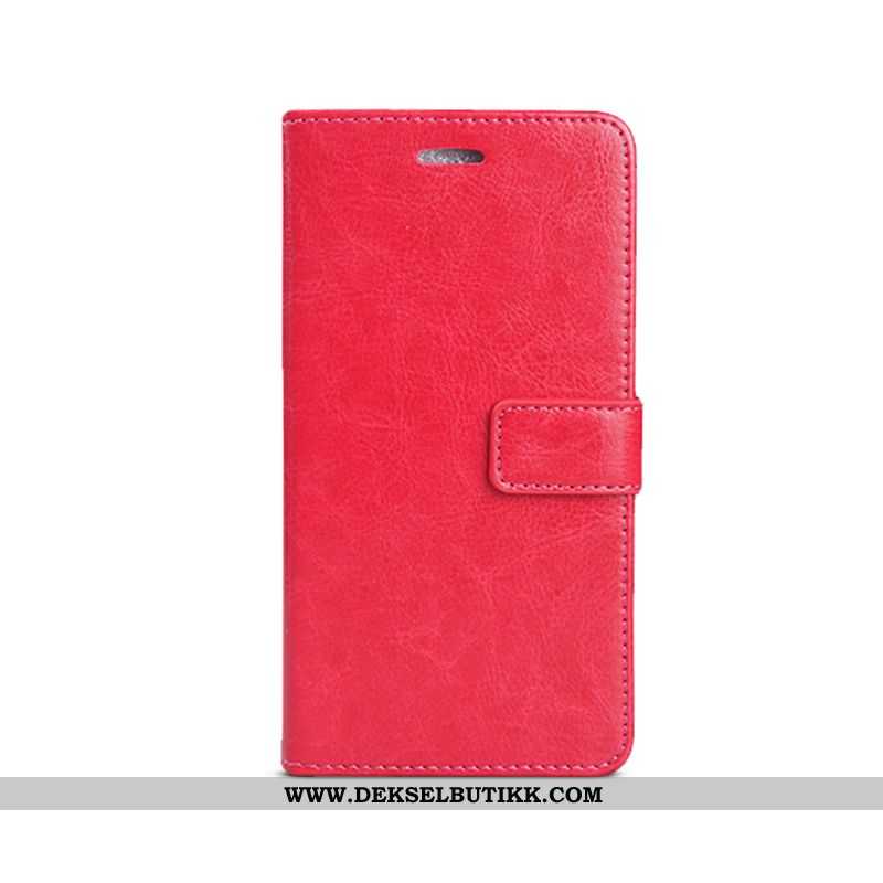 Etui Samsung Galaxy A20s Skinn Lær Beskyttelse Folio Business Brun, Deksel Samsung Galaxy A20s Silik