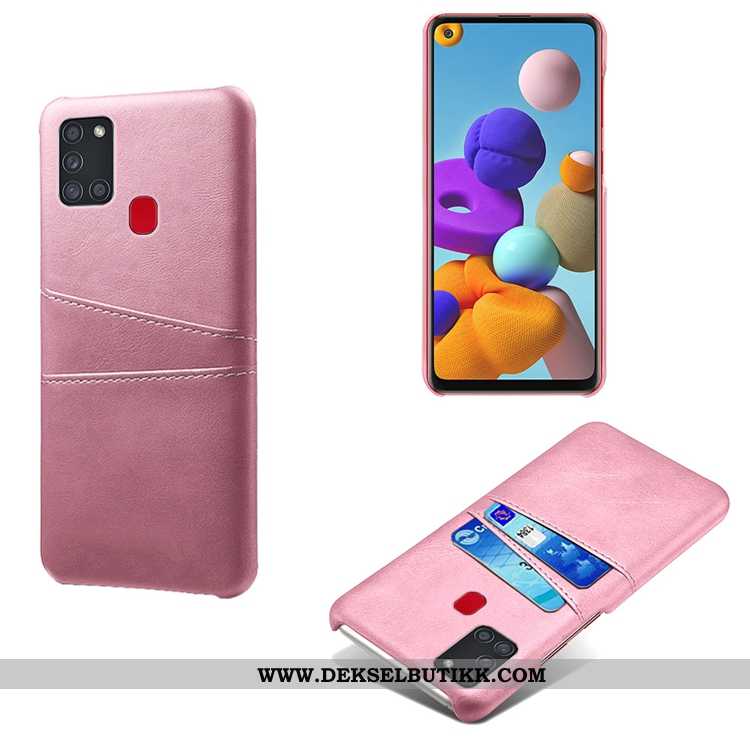 Etui Samsung Galaxy A21s Av Personlighet Mobiltelefon Anti-fall Stjernene Rosa, Deksel Samsung Galax