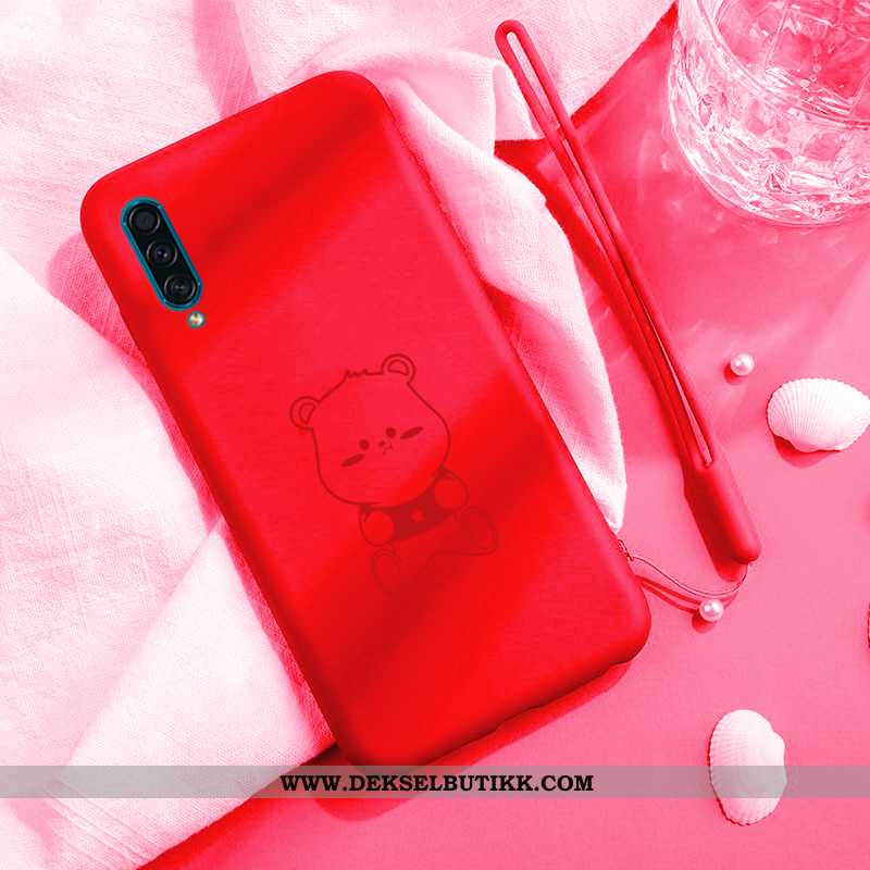 Etui Samsung Galaxy A30s Vakker Anti-fall Net Red Beskyttelse Grønn, Deksel Samsung Galaxy A30s Tren