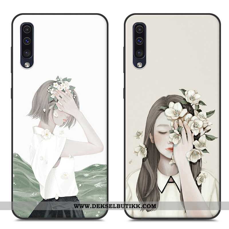 Etui Samsung Galaxy A50 Beskyttelse Stjernene Hvit Nye Hvitt, Deksel Samsung Galaxy A50 Av Personlig