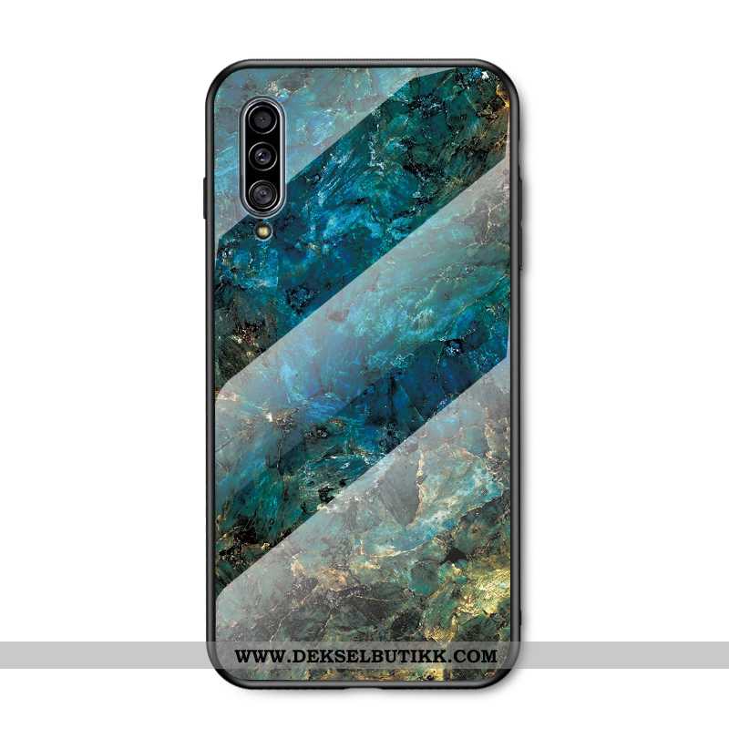 Etui Samsung Galaxy A50 Glass Hard Beskyttelse Blå, Deksel Samsung Galaxy A50 Trend Tilbud