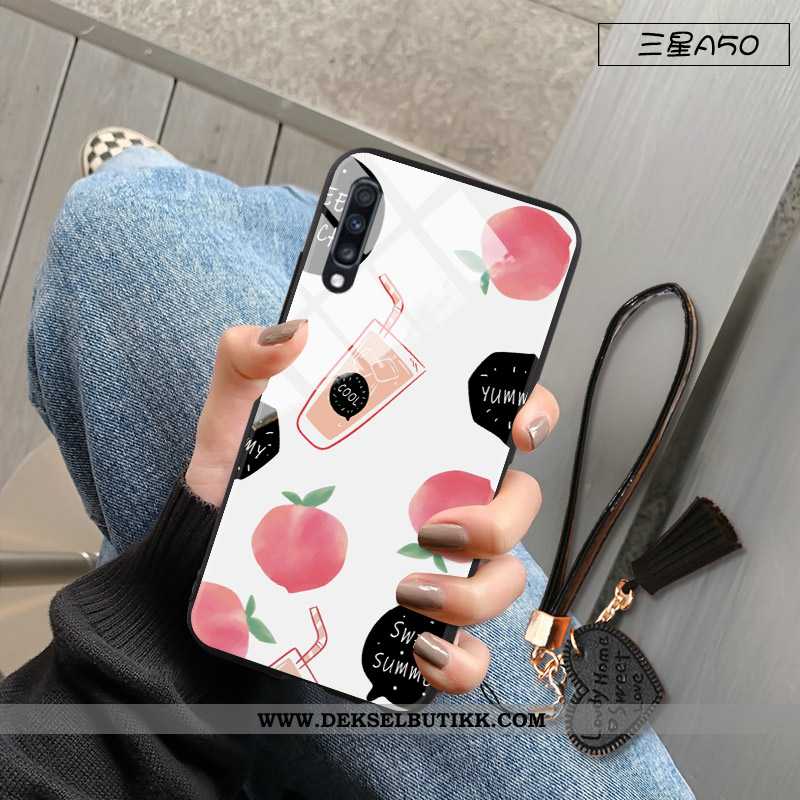 Etui Samsung Galaxy A50 Trend Hard Nye Stjernene Hvitt, Deksel Samsung Galaxy A50 Myke Tilbud