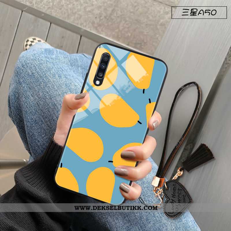 Etui Samsung Galaxy A50 Trend Hard Nye Stjernene Hvitt, Deksel Samsung Galaxy A50 Myke Tilbud