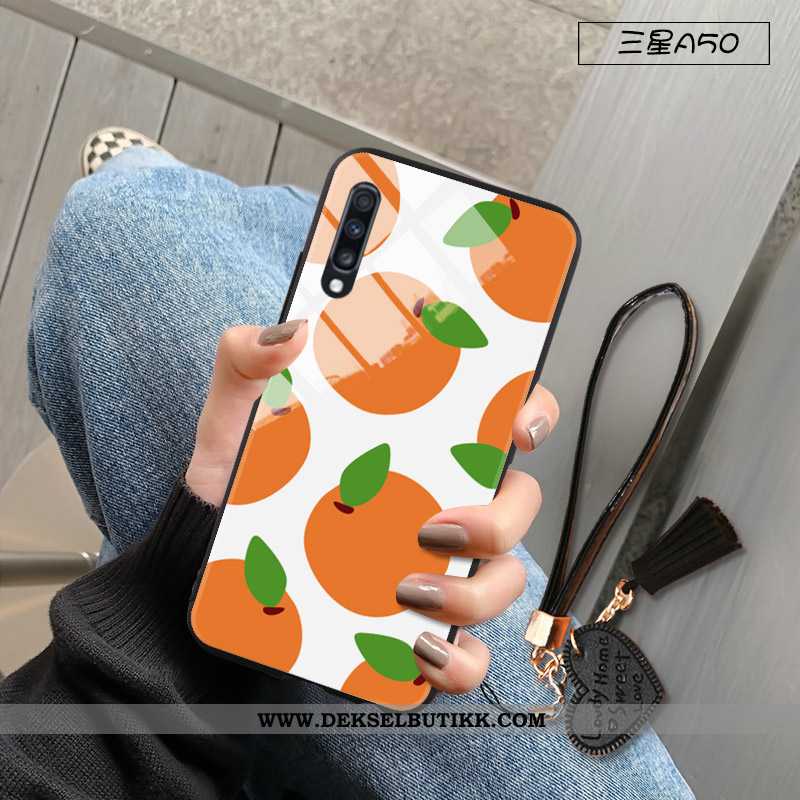 Etui Samsung Galaxy A50 Trend Hard Nye Stjernene Hvitt, Deksel Samsung Galaxy A50 Myke Tilbud