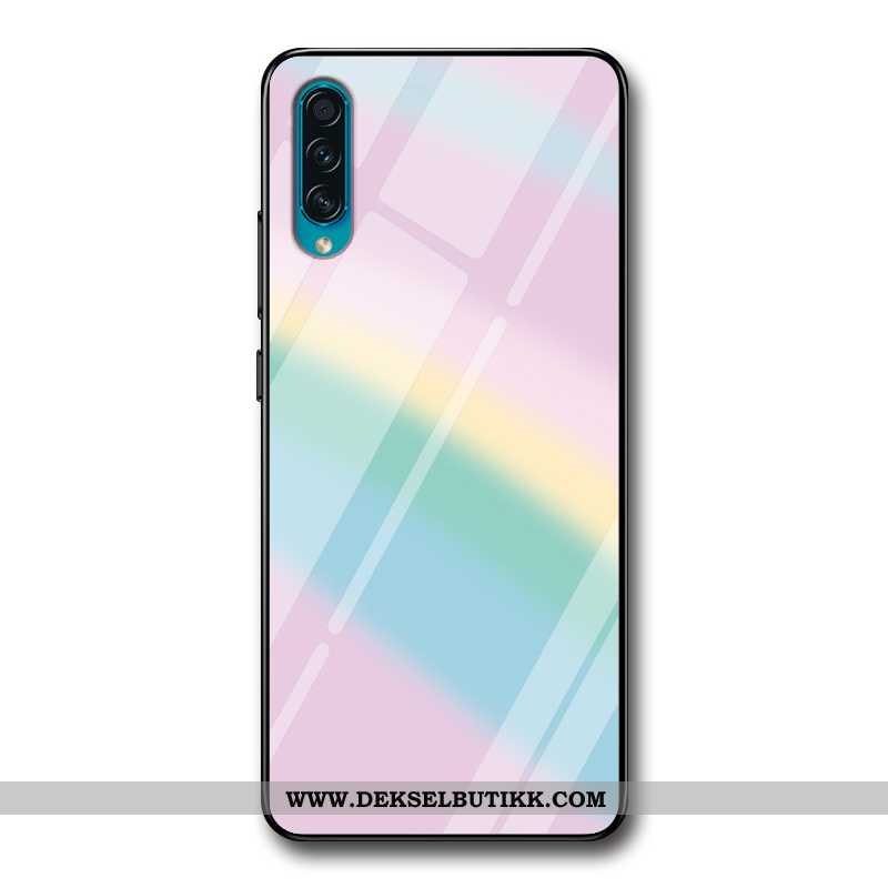 Etui Samsung Galaxy A50s Av Personlighet Glass Deksel Trend Rosa, Samsung Galaxy A50s Kreativ Til Sa