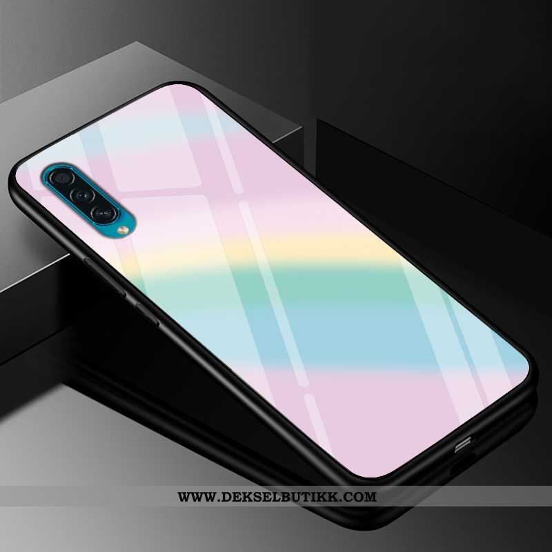 Etui Samsung Galaxy A50s Av Personlighet Glass Deksel Trend Rosa, Samsung Galaxy A50s Kreativ Til Sa