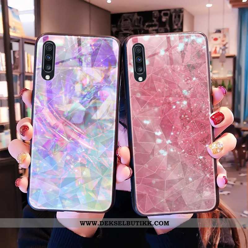 Etui Samsung Galaxy A50s Deksel Rombe Mobiltelefon Rosa, Samsung Galaxy A50s Stjernene Billige