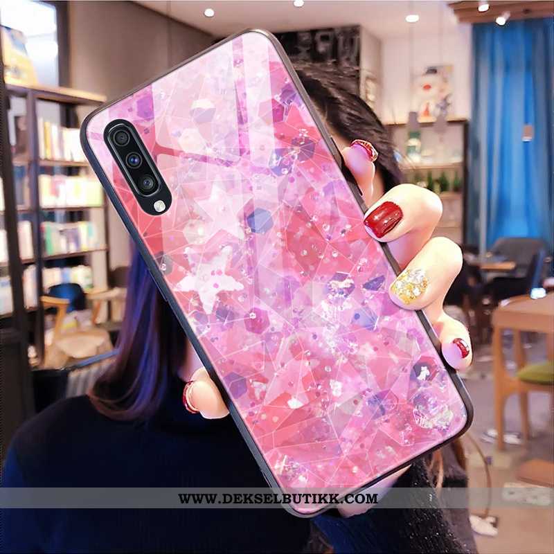 Etui Samsung Galaxy A50s Deksel Rombe Mobiltelefon Rosa, Samsung Galaxy A50s Stjernene Billige