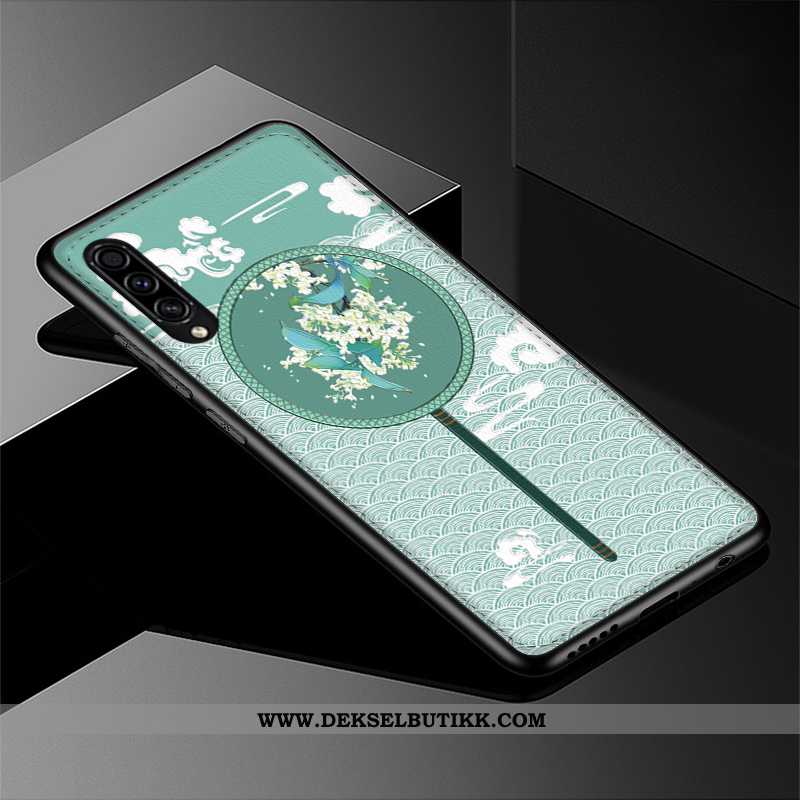 Etui Samsung Galaxy A50s Trend Anti-fall Mobiltelefon Kinesisk Stil Hvitt, Deksel Samsung Galaxy A50