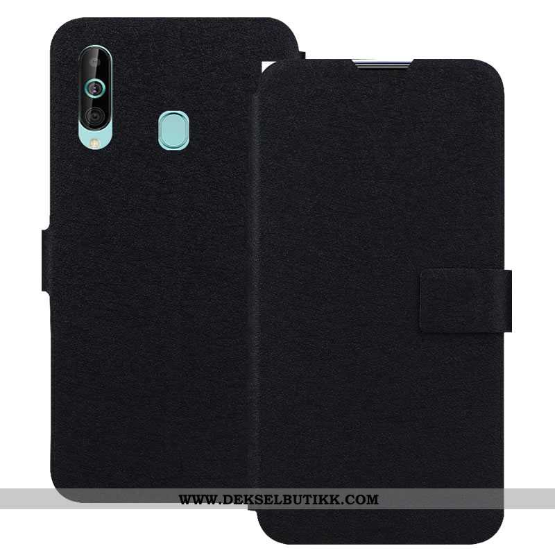 Etui Samsung Galaxy A60 Beskyttelse Folio Deksel Magnet Lukk Blå, Samsung Galaxy A60 Skinndeksel But