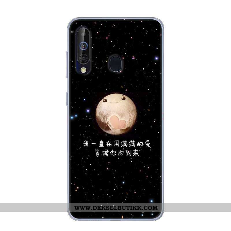 Etui Samsung Galaxy A60 Myke Anti-fall Mobiltelefon Svart, Deksel Samsung Galaxy A60 Silikon Salg