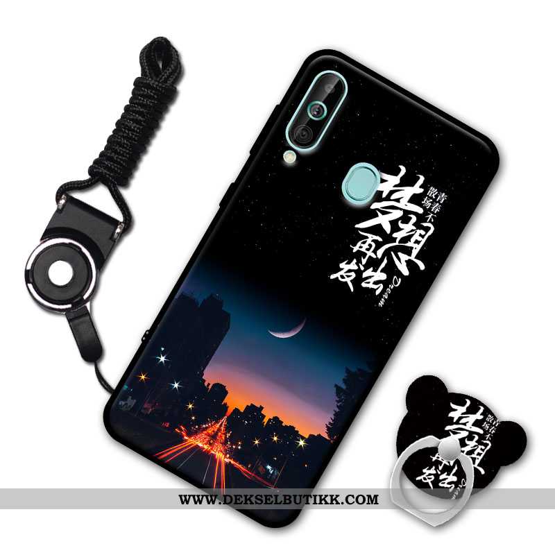 Etui Samsung Galaxy A60 Myke Deksel Anti-fall Mobiltelefon Rosa, Samsung Galaxy A60 Stjernene Rabatt