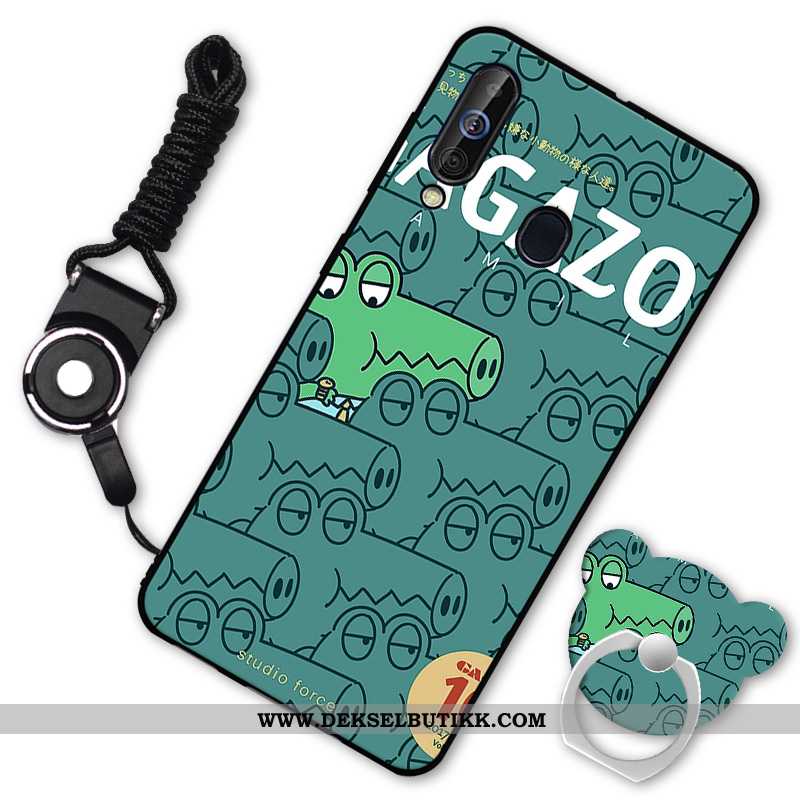 Etui Samsung Galaxy A60 Myke Deksel Svart Stjernene, Samsung Galaxy A60 Silikon Rabatt