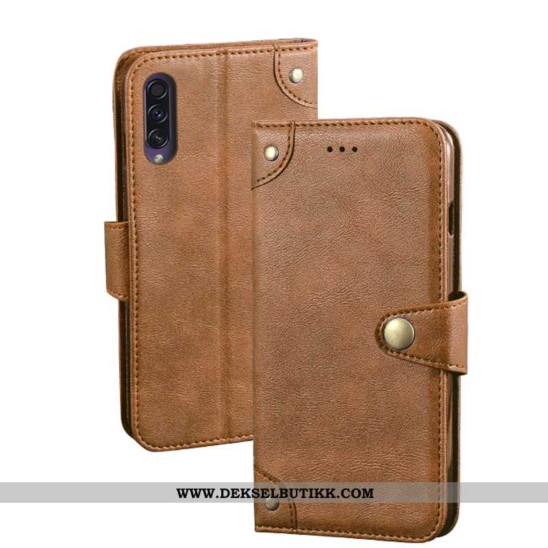 Etui Samsung Galaxy A70 Lommebok Svart Beskyttelse Hengende Ornamenter, Deksel Samsung Galaxy A70 My