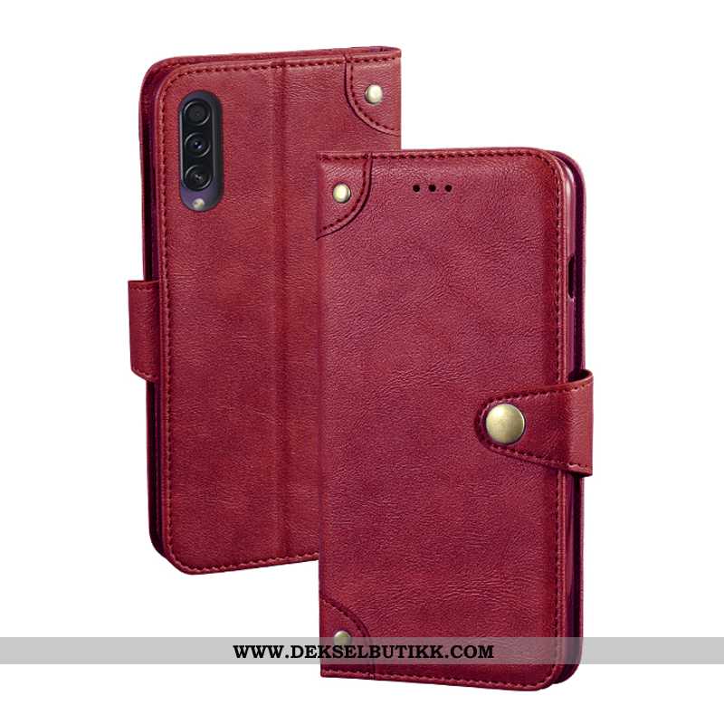 Etui Samsung Galaxy A70 Lommebok Svart Beskyttelse Hengende Ornamenter, Deksel Samsung Galaxy A70 My