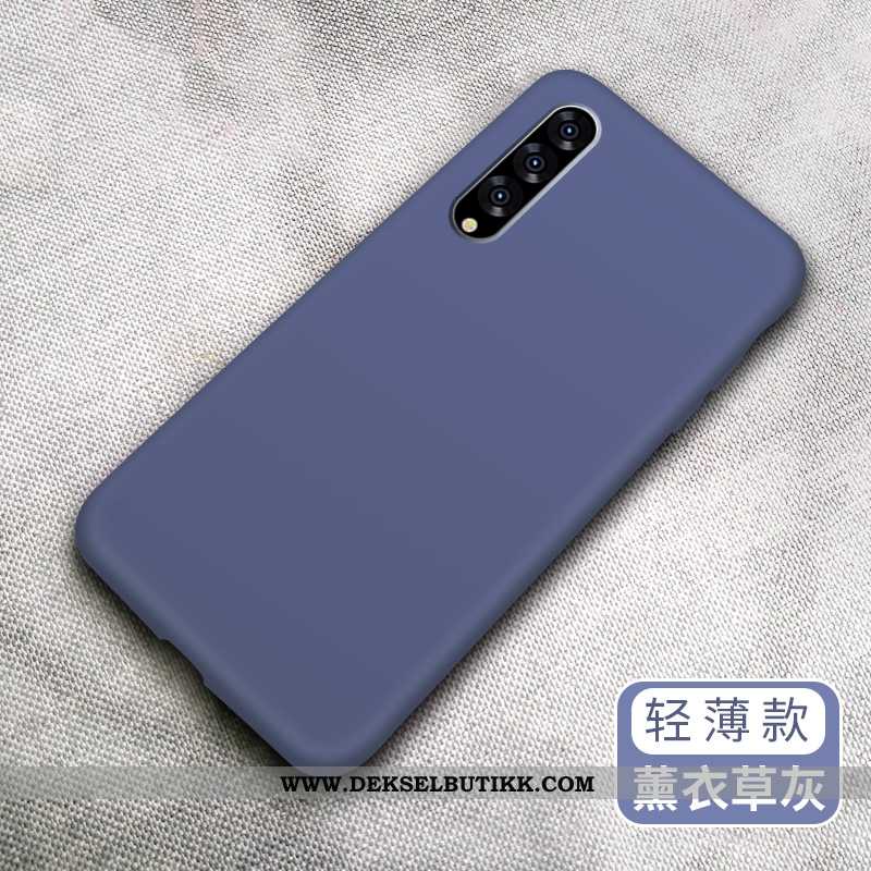 Etui Samsung Galaxy A70 Silikon Grønn Monokrom Deksel, Samsung Galaxy A70 Myke Rabatt