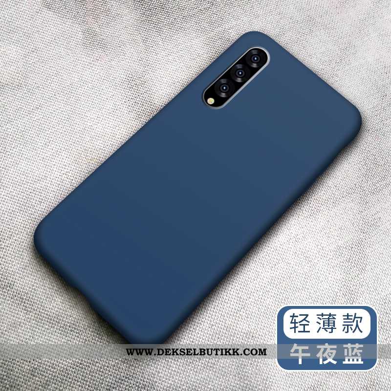 Etui Samsung Galaxy A70 Silikon Grønn Monokrom Deksel, Samsung Galaxy A70 Myke Rabatt