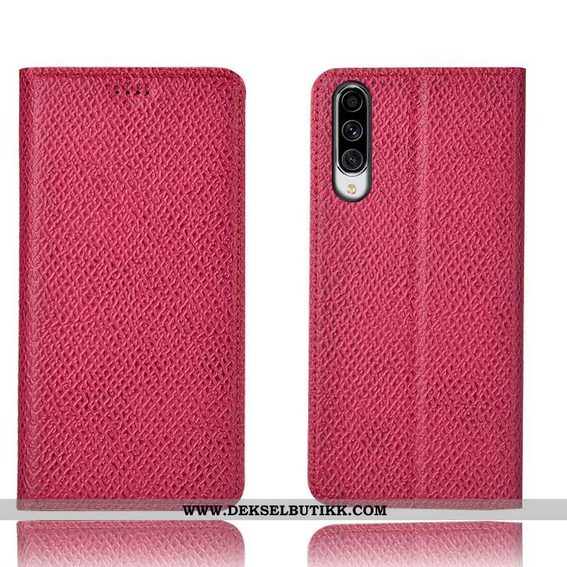 Etui Samsung Galaxy A70 Skinndeksel Stjernene Folio Svart, Deksel Samsung Galaxy A70 Mønster Billige