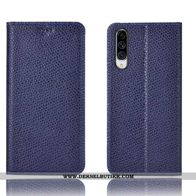 Etui Samsung Galaxy A70 Skinndeksel Stjernene Folio Svart, Deksel Samsung Galaxy A70 Mønster Billige