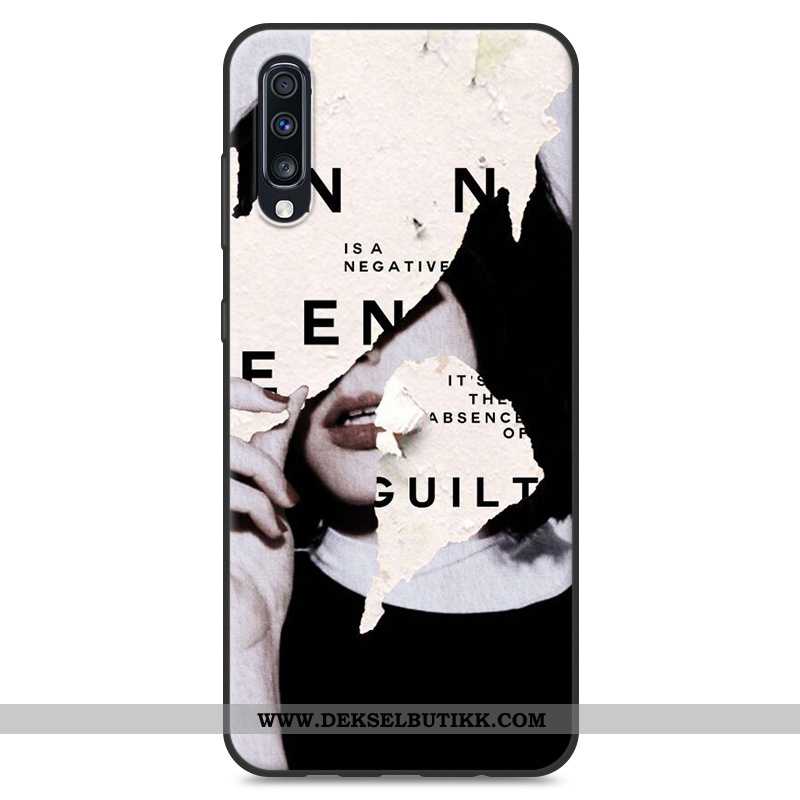 Etui Samsung Galaxy A70 Trend Deksel Anti-fall Gul, Samsung Galaxy A70 Myke Tilbud