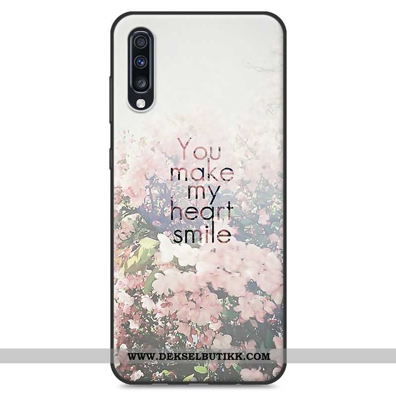 Etui Samsung Galaxy A70 Trend Deksel Anti-fall Gul, Samsung Galaxy A70 Myke Tilbud