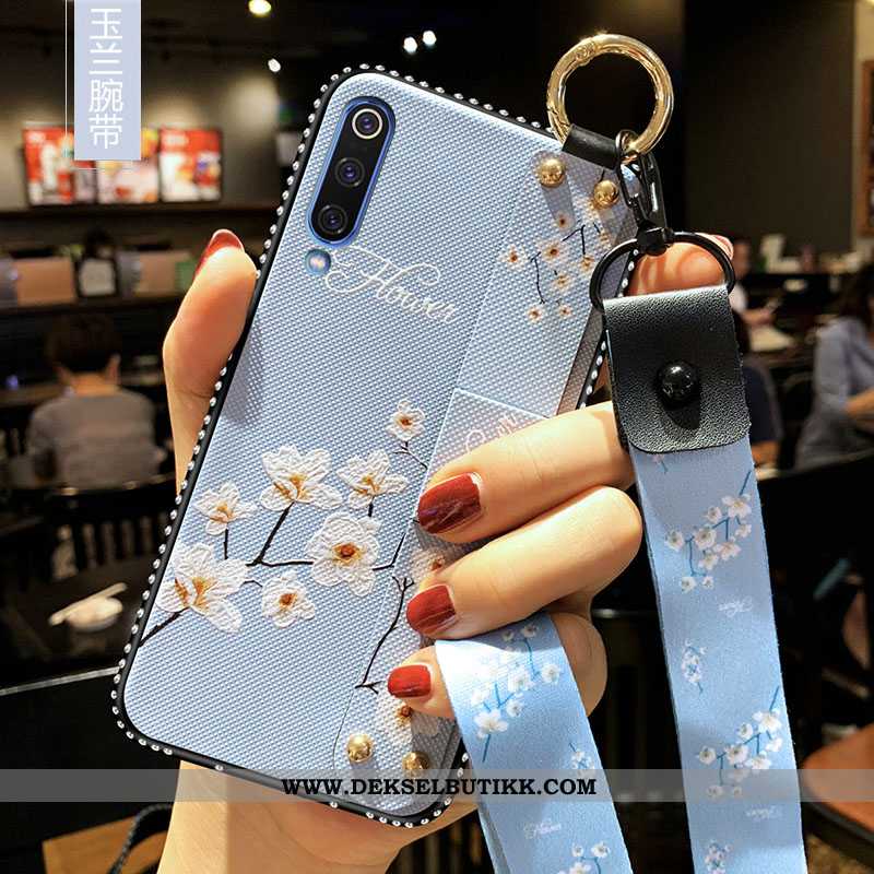 Etui Samsung Galaxy A70s Hengende Ornamenter Hvit Silikon Hvitt, Deksel Samsung Galaxy A70s Trend Ti