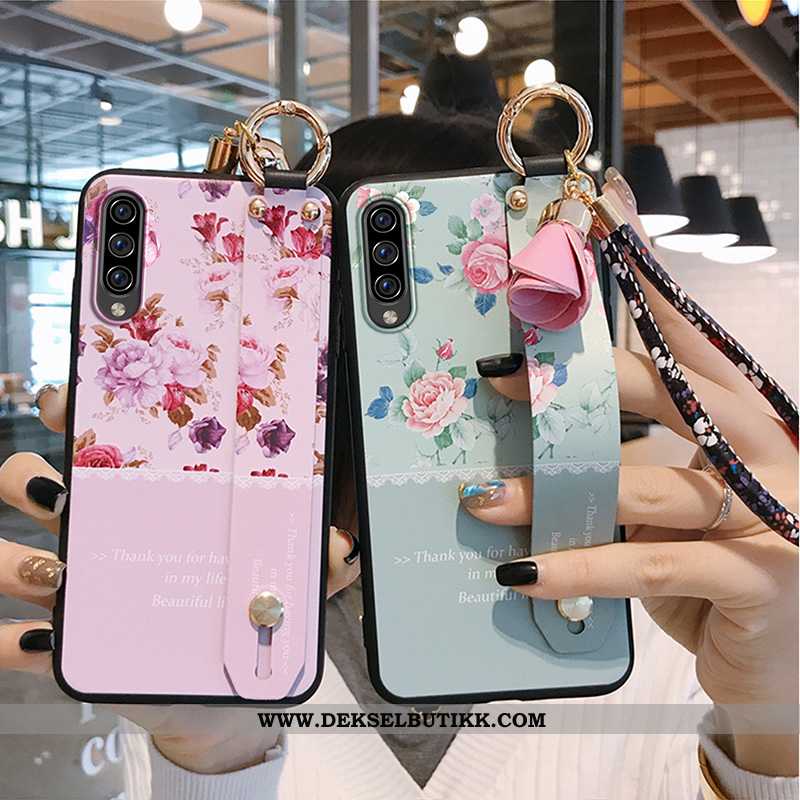 Etui Samsung Galaxy A70s Myke Trend Tynne Lette Rosa, Deksel Samsung Galaxy A70s Silikon Tilbud