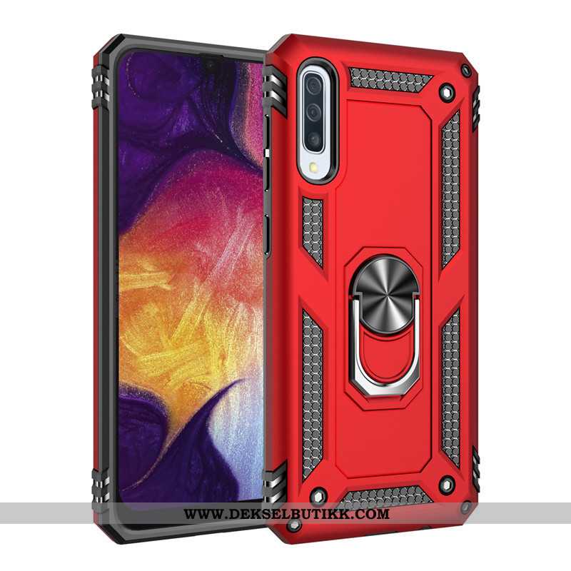 Etui Samsung Galaxy A70s Silikon Støtte Rosa Magnetisk, Deksel Samsung Galaxy A70s Beskyttelse Billi