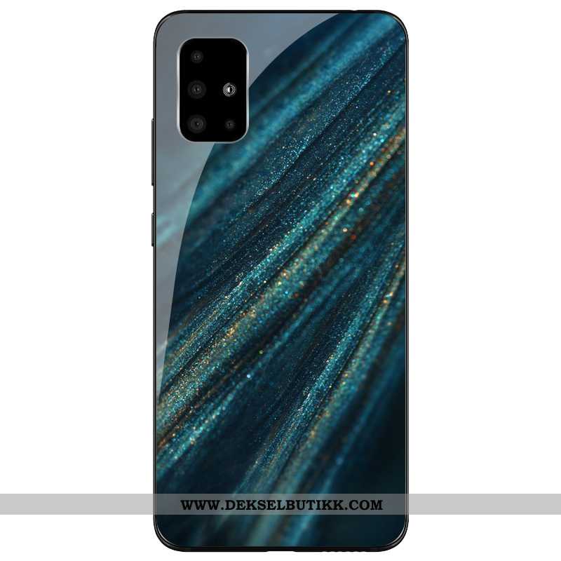 Etui Samsung Galaxy A71 Beskyttelse Deksel Stjernene Grønn, Samsung Galaxy A71 Silikon Tilbud