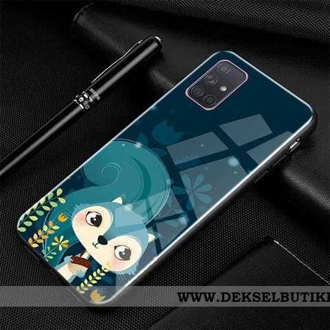 Etui Samsung Galaxy A71 Cartoon Av Personlighet Deksel Glass Svart, Samsung Galaxy A71 Trend Tilbud