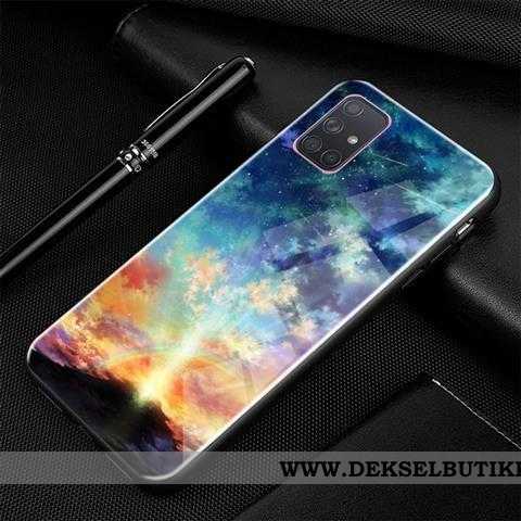 Etui Samsung Galaxy A71 Cartoon Av Personlighet Deksel Glass Svart, Samsung Galaxy A71 Trend Tilbud