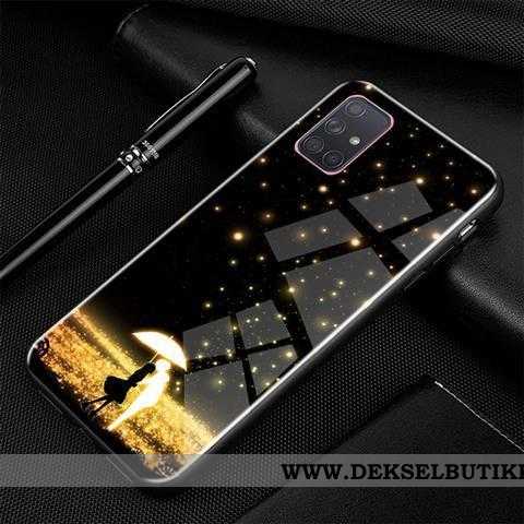 Etui Samsung Galaxy A71 Cartoon Av Personlighet Deksel Glass Svart, Samsung Galaxy A71 Trend Tilbud