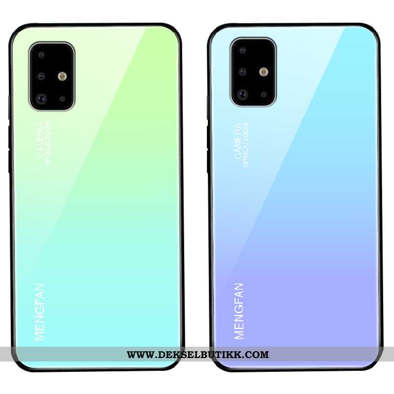 Etui Samsung Galaxy A71 Trend Beskyttelse Deksel Gradient Blå, Samsung Galaxy A71 Silikon Til Salgs