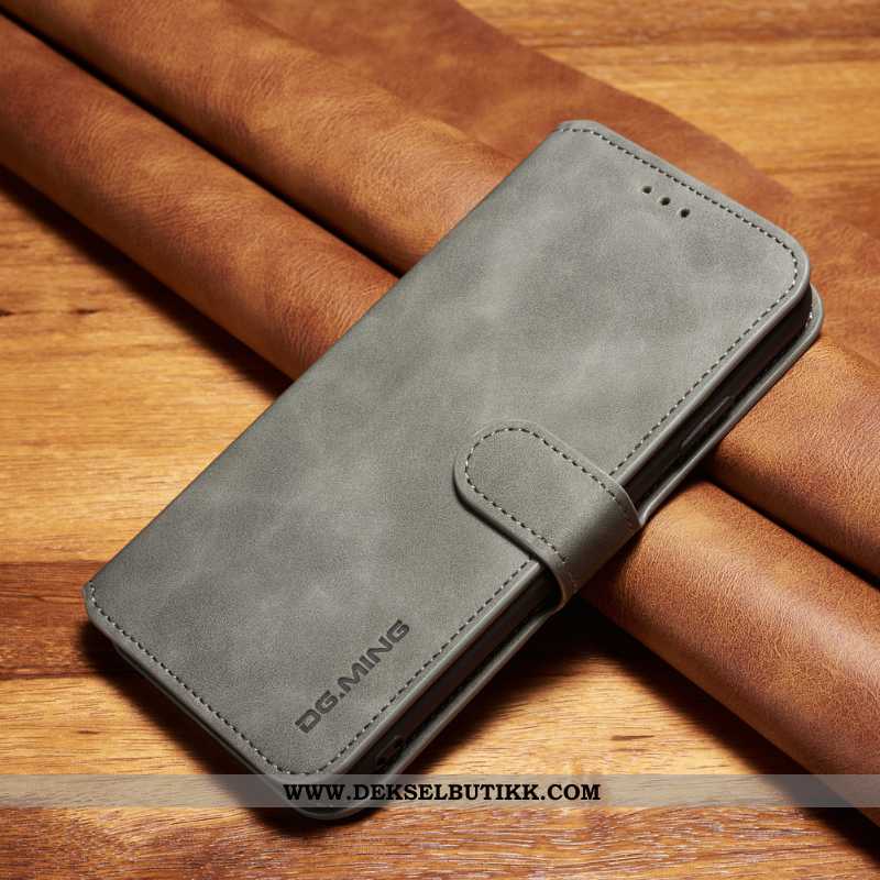 Etui Samsung Galaxy A71 Vintage Folio Stjernene Alt Inkludert Grå, Deksel Samsung Galaxy A71 Myke Kj