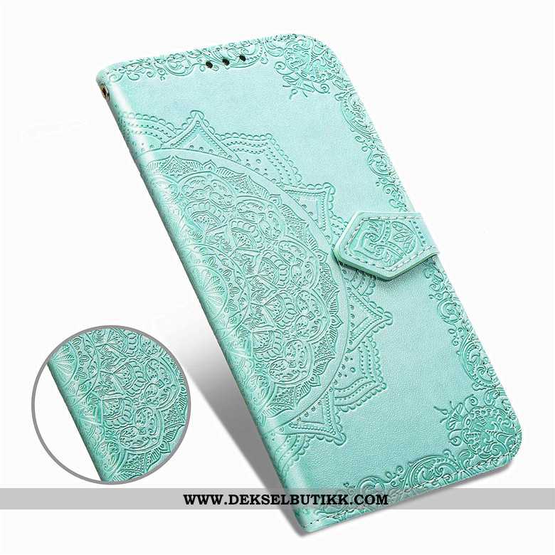 Etui Samsung Galaxy A80 Skinndeksel Anti-fall Kort Lilla, Deksel Samsung Galaxy A80 Beskyttelse Salg