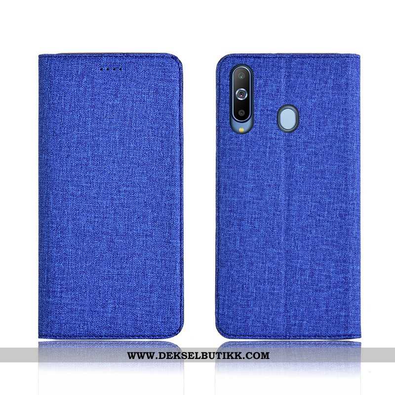 Etui Samsung Galaxy A8s Bomull 2020 Mobiltelefon Svart, Deksel Samsung Galaxy A8s Skinndeksel Kjøpe