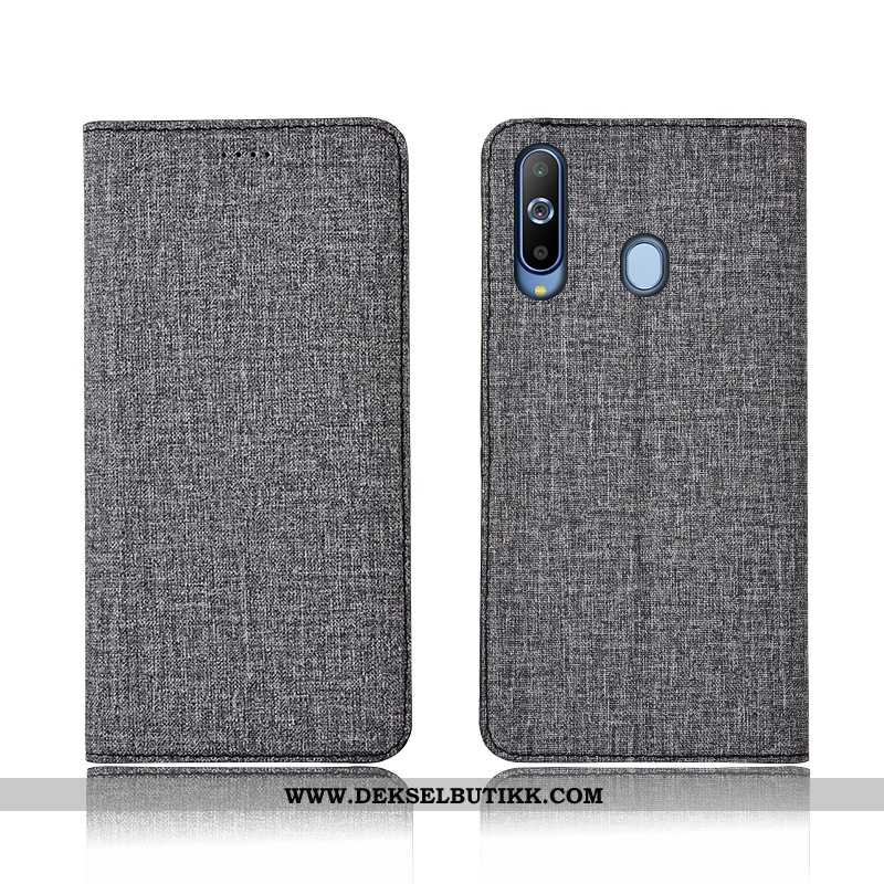 Etui Samsung Galaxy A8s Bomull 2020 Mobiltelefon Svart, Deksel Samsung Galaxy A8s Skinndeksel Kjøpe