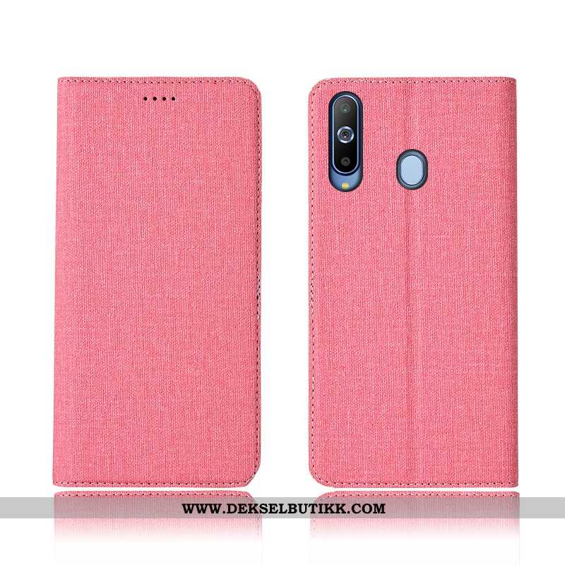 Etui Samsung Galaxy A8s Bomull 2020 Mobiltelefon Svart, Deksel Samsung Galaxy A8s Skinndeksel Kjøpe