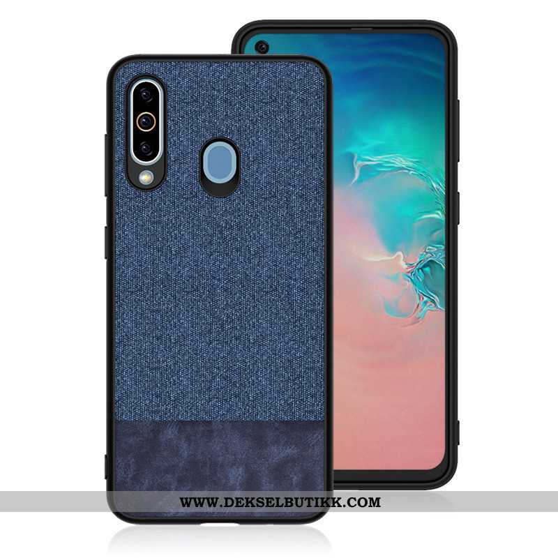 Etui Samsung Galaxy A8s Myke Mønster Beskyttelse Alt Inkludert Mørkeblå, Deksel Samsung Galaxy A8s S