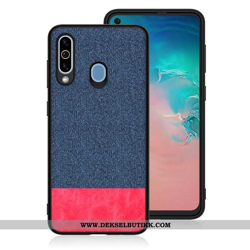 Etui Samsung Galaxy A8s Myke Mønster Beskyttelse Alt Inkludert Mørkeblå, Deksel Samsung Galaxy A8s S